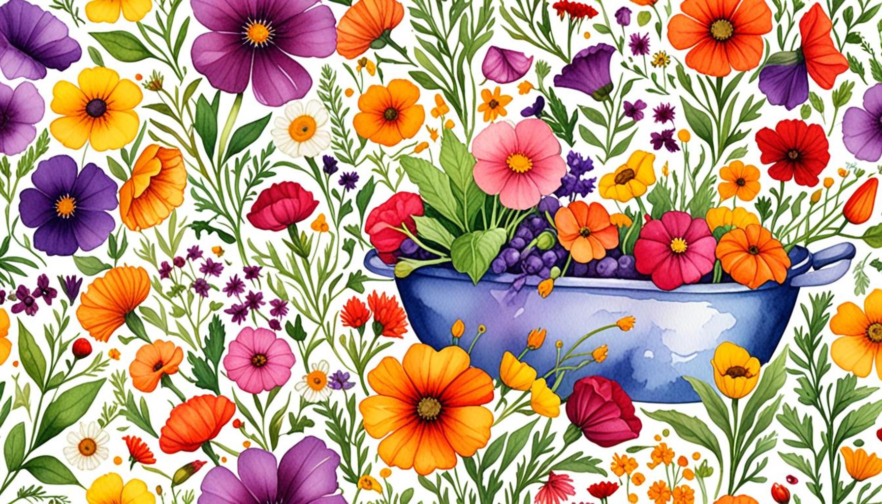 Harvesting techniques for edible flowers: when and how to harvest to maintain flavor and beauty