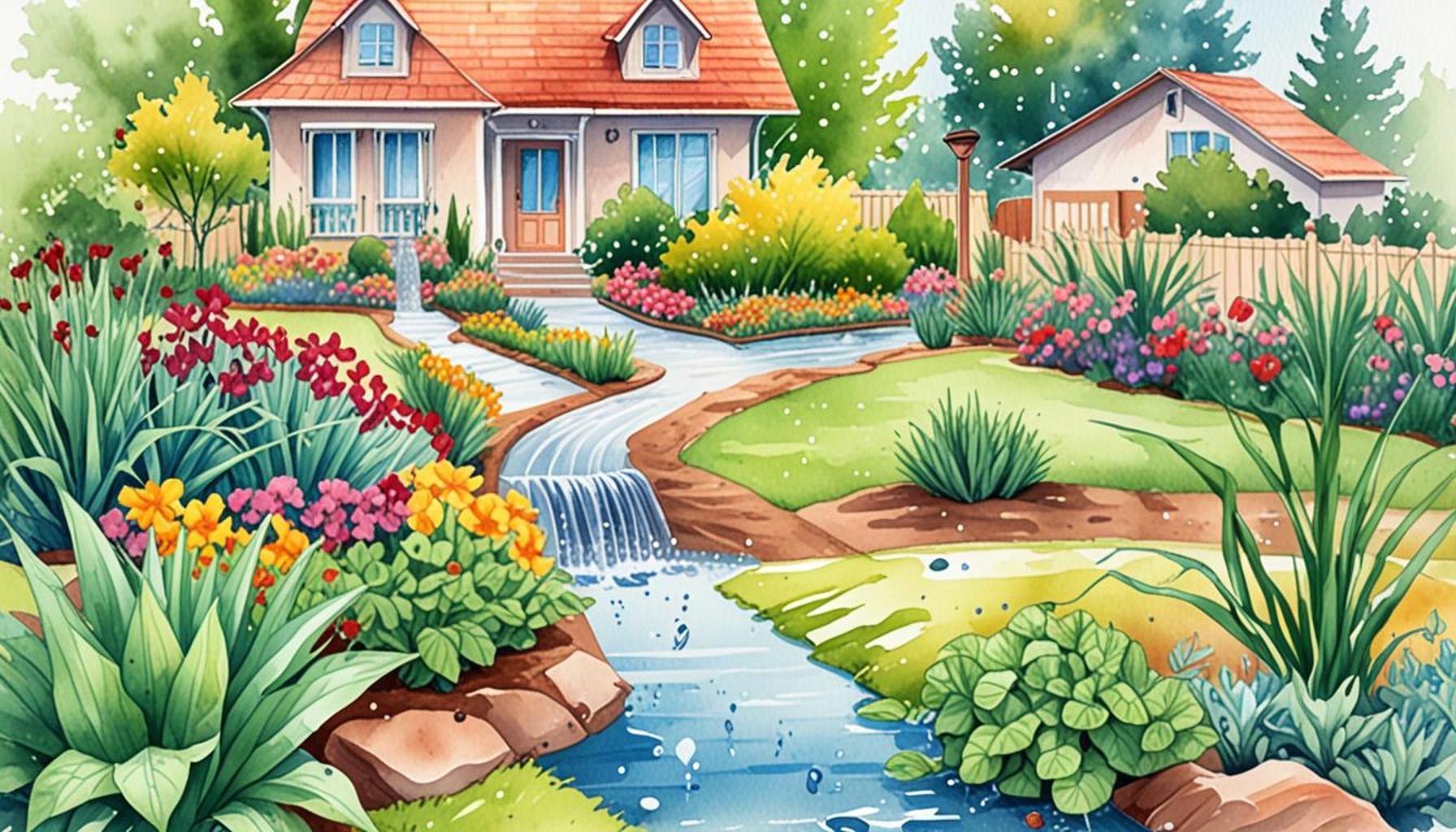 Sustainable Irrigation Techniques for Home Gardens: Saving Water and Increasing Productivity