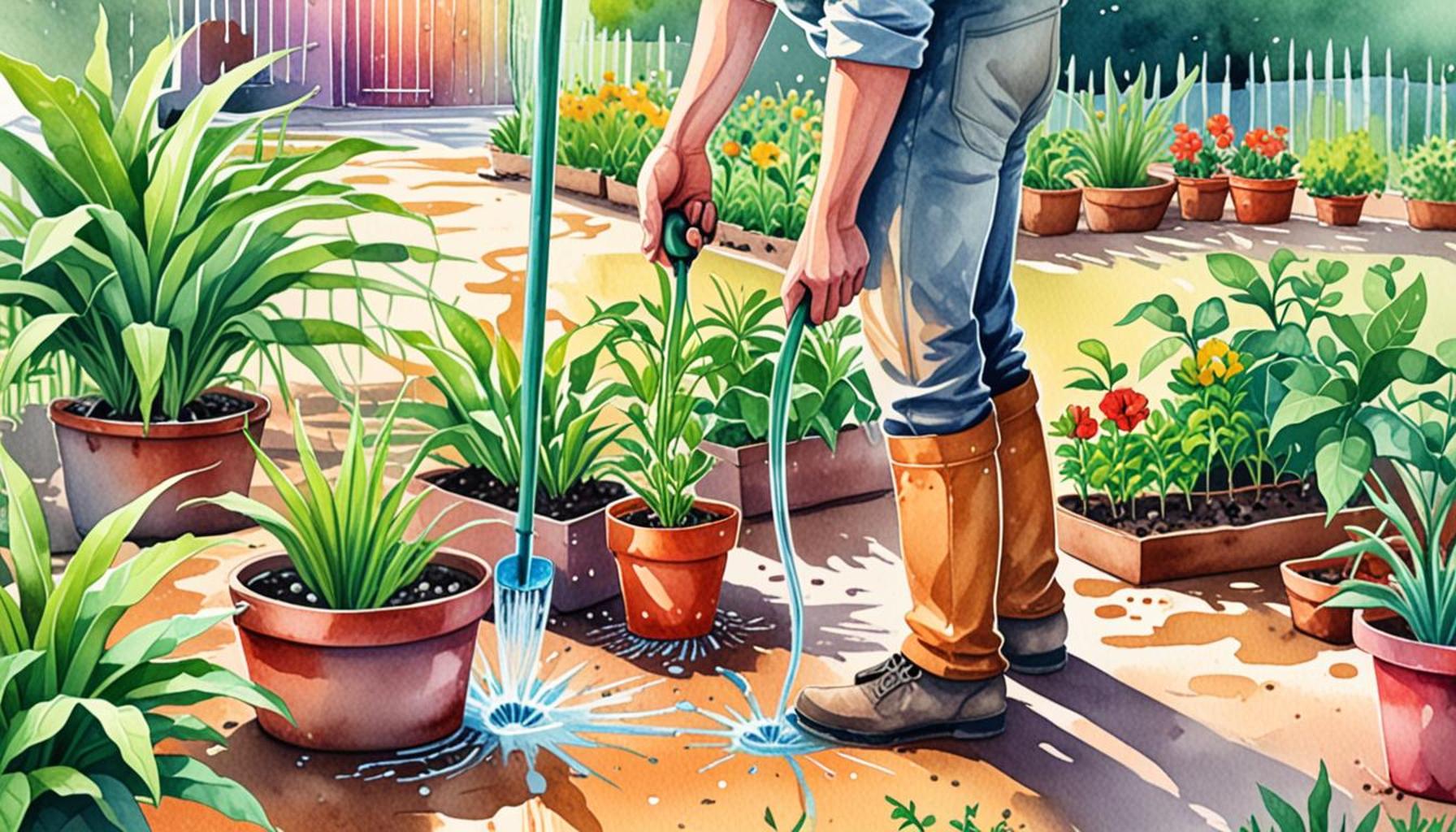 Manual Irrigation Methods: Practical Tips for Beginners in Plant Cultivation