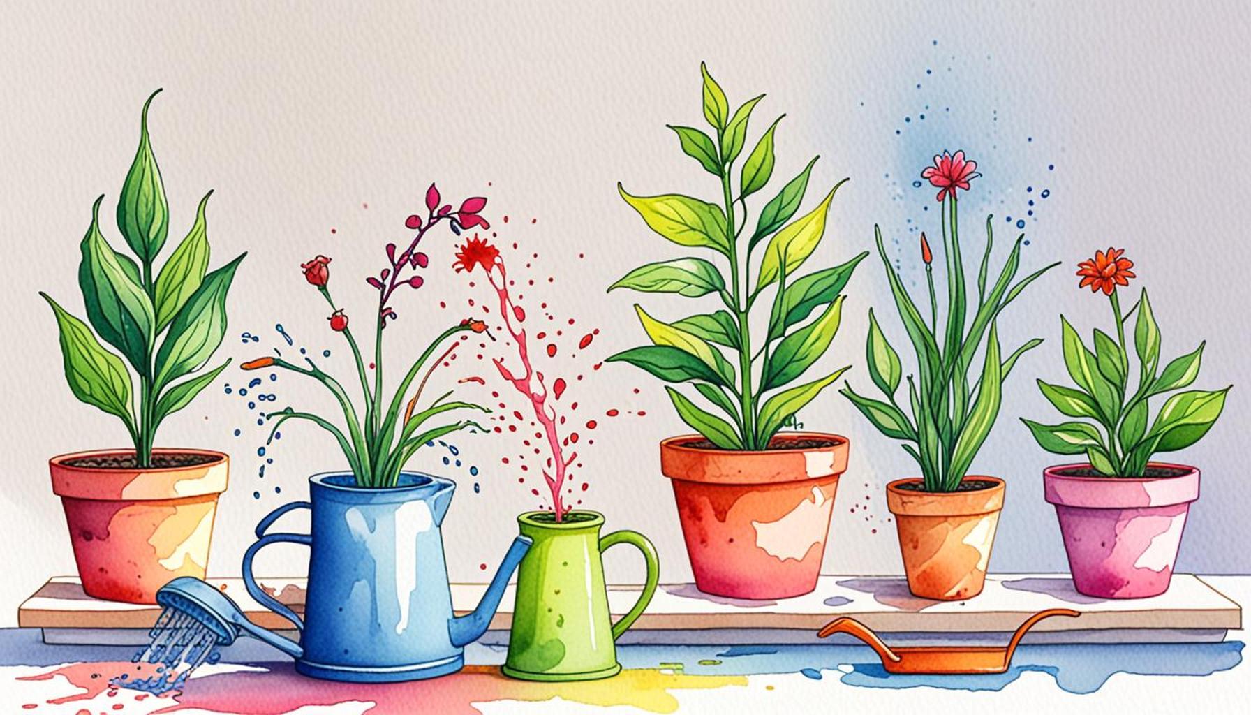 Watering by Capillarity: How to Use the Technique for Potted Plants