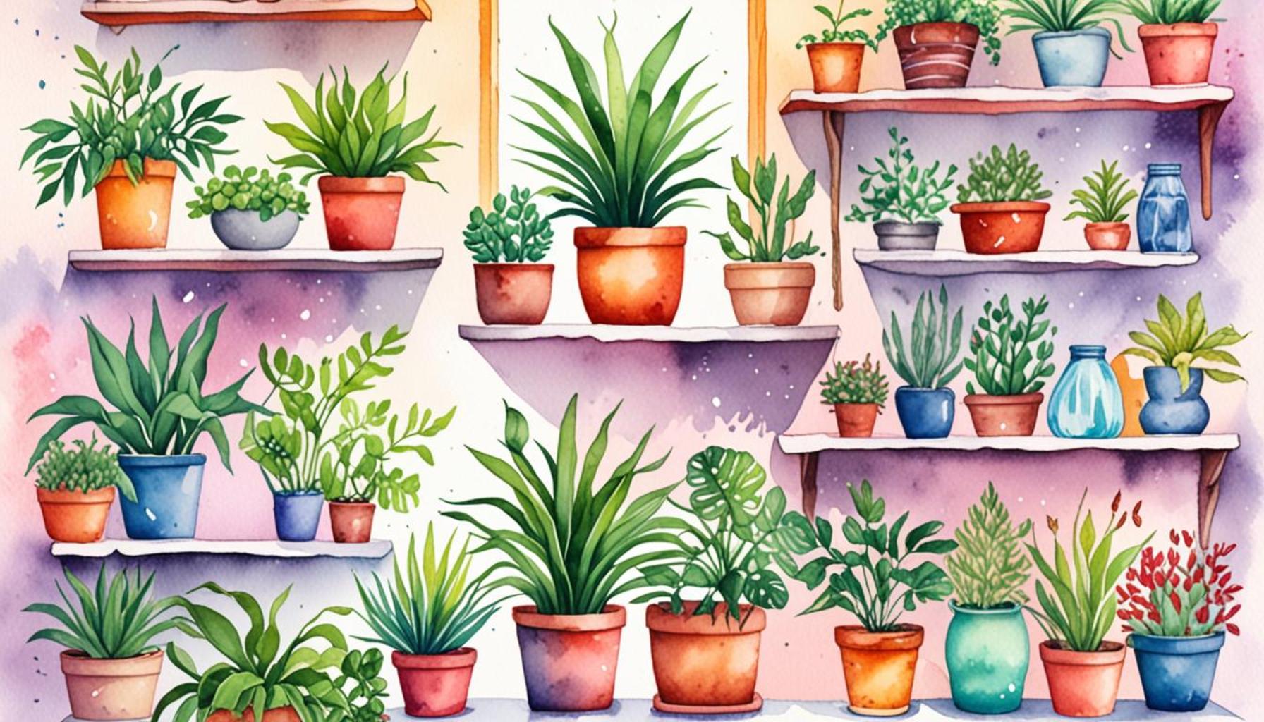 How to choose plants according to the available light in your home